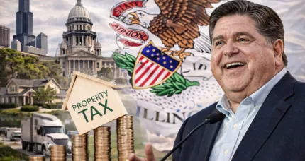 BREAKING: Illinois Property Taxes Surge From $31.8B To $40.3B Under Pritzker…