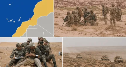 U.S. and Moroccan Forces Launch Massive Search for Two Missing American Heroes