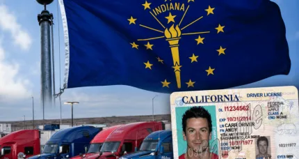 Indiana Finds Nearly 300 Illegal Truckers With Blue State Licenses…