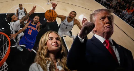 Trump’s Historic Finals Night Takes Wild Turn After Knicks…