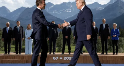 Macron Praises Trump Peace Deal As G7 Leaders Scramble To Respond
