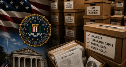 BREAKING: FBI Agents Are Reviewing Materials Found In…