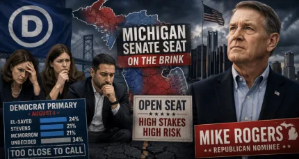 DEMOCRATS SOUND THE ALARM: Michigan Senate Seat Slipping Toward the GOP