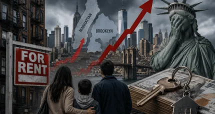 Manhattan Rent Soars Past $5,000 As New York Affordability Crisis Explodes
