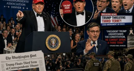 LEGACY MEDIA TAKES THE BAIT: Trump 2028 Joke Sends Democrats Into Total…