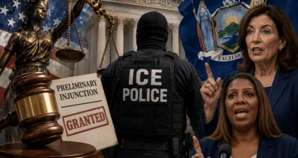 FAFO: Judge Blocks New York Law Targeting ICE Agents…