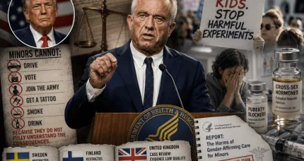 CULTURE WAR: RFK Jr. Pushes Back on Irreversible Gender Procedures for…