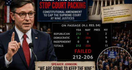 ‘Keep the Nine’ Amendment Falls Short After Democrats Withhold Support