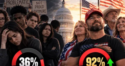 Gallup Poll Reveals Democrat Pride in America Has Collapsed, Republicans Remain Steady